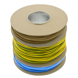 Unicrimp PVC MULTI-REEL MIXED SLEEVING 100m x 3mm (20m Brown, 20m Blue & 60m Green/Yellow) Unicrimp PVC MULTI-REEL MIXED SLEEVING 100m x 3mm (20m Brown, 20m Blue & 60m Green/Yellow)